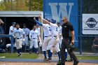 Baseball vs MIT  Wheaton College Baseball vs MIT during quarter final game of the NEWMAC Championship hosted by Wheaton. - (Photo by Keith Nordstrom) : Wheaton, baseball, NEWMAC